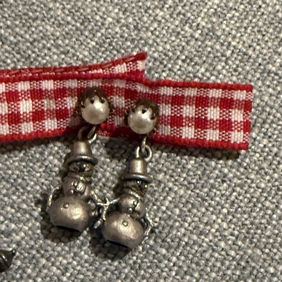 John Wind Maximal Art Snowman Austrian Crystals Bracelet & Earrings 2004 Nwt — image 2 of 7